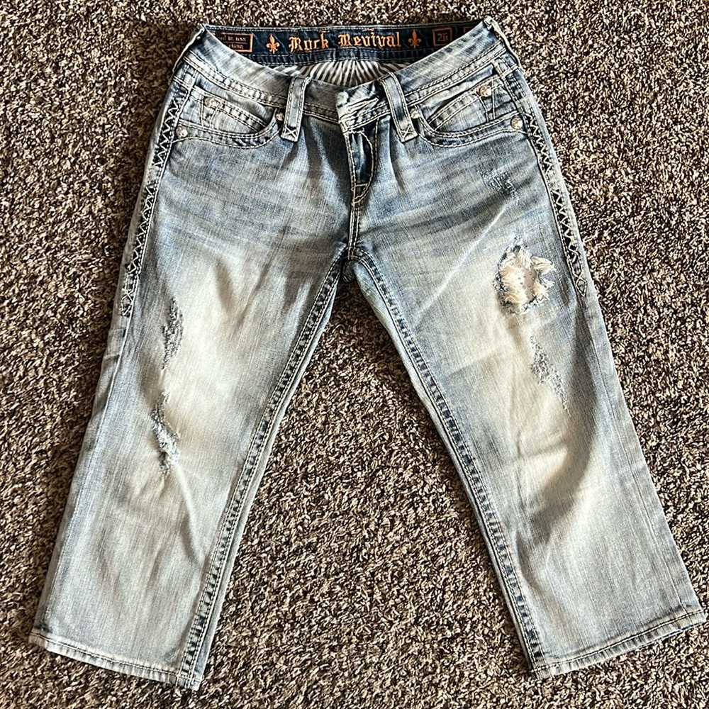 Rock Revival Capris size 26 Kate/capri